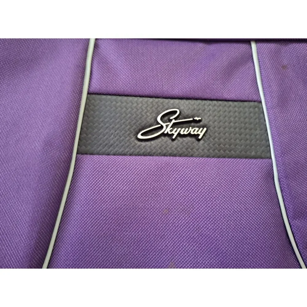 Skyway Seville 2.0 Boarding Bag (messenger or laptop tote bag), Purple